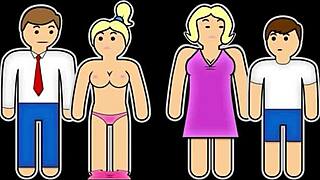 stepsis can't control herself, getting horny in the shower