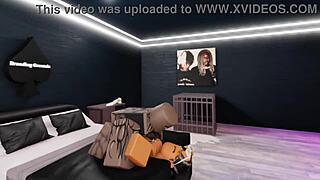 lost bet leads to taking four big black cocks