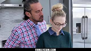 Stepmom thinks it's her duty to care for stepson, but with anal