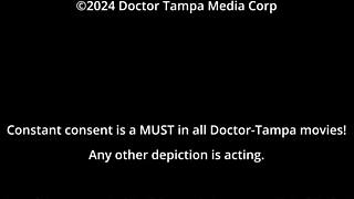 Nurse Aria Nicole enjoys a secret fuck in the exam room after hours