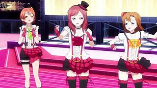 Sexy anime pole dance 😍