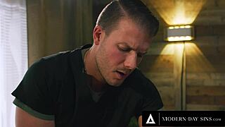 hime marie gets double penetrated by masseurs in sneaky threesome.