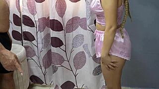 i get aroused watching my stepdaughter's luscious pussy during workout