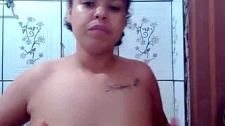 Latina Young Prostitute Shows Small Tits POV