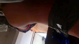 Sexy Latina Miranda Bent Over in Doggystyle Unaware of Recording