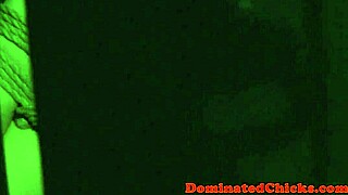 European Man Dominates Bound Woman in Prison Doggystyle Cumshot