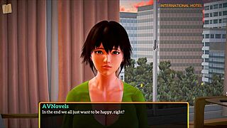 teen redhead and brunette play big tits game