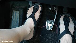 Pumping In Birkenstocks! So Hot!