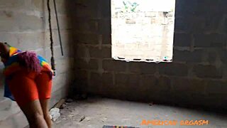 My friend and I ruined my stepmom's guts outdoors