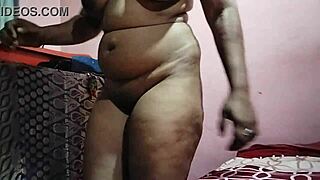 Desi Indian wife flashing huge natural tits for ex-boyfriend, big boobs on display.
