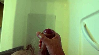 masturbation at the shower feels so relaxing