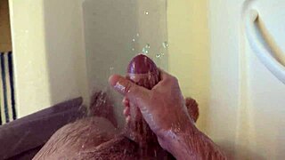 masturbation at the shower feels so relaxing