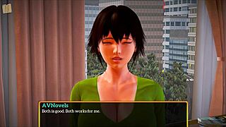 teen redhead and brunette play big tits game