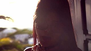 Perfect Sunset in Bogota with Colombian Latina