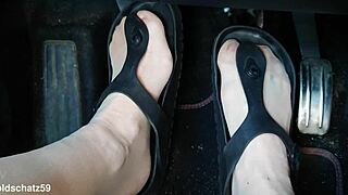 Pumping In Birkenstocks! So Hot!