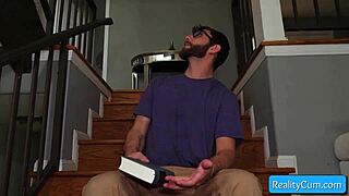 Natalie Knight, sexy teen, gets pussy fingered and gives amazing blowjob?