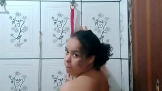 Latina Young Prostitute Shows Small Tits POV