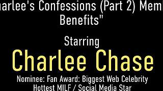 Big Breasted Mommy Charlee Chase Milks Dick With Mouth And Muff?