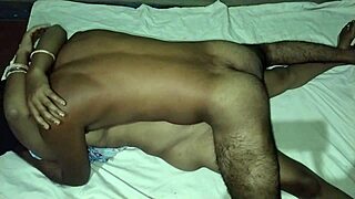 Indian college couple explores teasing intimacy in mature relationship