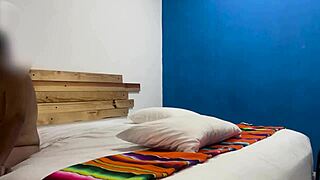 Double Masturbation After Naked Massage With Husband And Guest