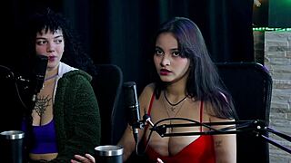 Blonde can't handle strong sex.