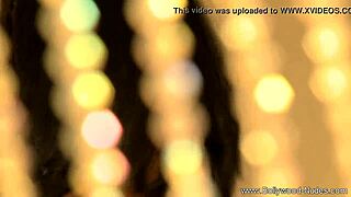 bollywood model passionately flashes her skin, feeling the thrill