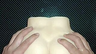 candy, i'm spreading you in doggy, fucking hard on both sides, dripping wet, and cumming on your big ass