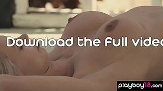 Is skinny busty teen 18+ blondie miss zita stripping naked at her porch?