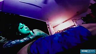 Wild Babe Tenshii Tushii Demolished After Cock Sucking