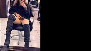 I flash and masturbate on the highway