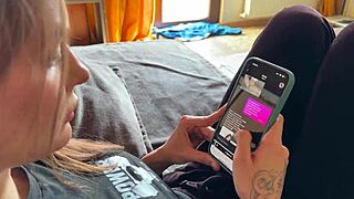 wife gets jealous of ai bot, gets aroused, and receives cum on her ass in doggystyle and cowgirl