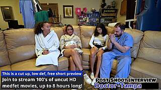 I Felt Humiliated During Genesis’ 1st Gyno Exam With Dr. Tampa. Spreading Wide in POV Was Unnerving!