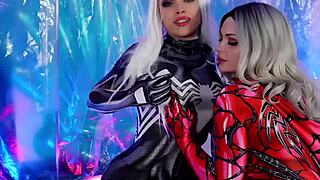 Venom And Carnage Get Deep Anal Fucking