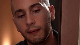 Busty milf Shalina Devine teases with feet before sex