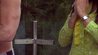 Brunette slut mom rides huge cock in sexy heels