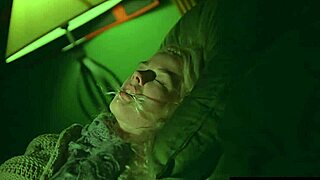 Stunning Blonde Reaches Intense Orgasm Masturbating