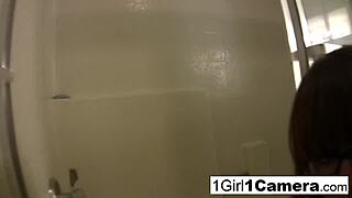 sexy alice bell is just playing around with her camera, you know