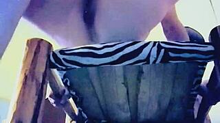 Texas couple fucks shaved pussy close up