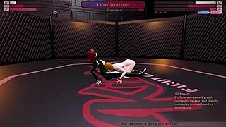 Kinky Sex Fight Match 1 Features Wild Anal and Blowjob Action in Wrestling Ring