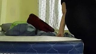 sirvienta gets pounded hard by a young stud