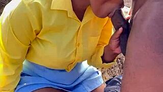 Hey, that outdoor bbc pounding her juicy ebony ass is so hot! Homemade amateurs loving it 😍