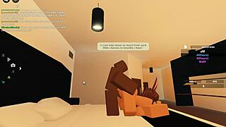 roblox porn blacked features rough doggystyle sex with big ass
