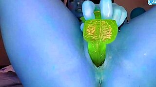 The horny housewife masturbates alone