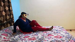 Indian Milf Bhabhi Closeup Blowjob Mouth Fuck Taking Cum Inside Mouth