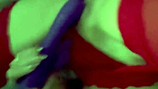 Beautiful latina MASTURBATES her big ass like a rich devil