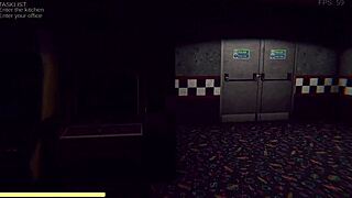 night shift at fazclaires with big cock and tits