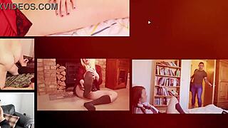 Two british 18-year-old students sucking cock and snowballing cum