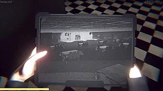 night shift at fazclaires with big cock and tits