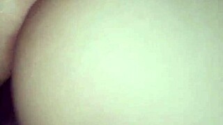 enjoying a good fuck with latina wife, creampie in pussy, cum on ass