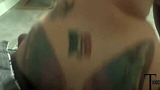 Two Black Men With Tattooed BBW Carissma Deluca